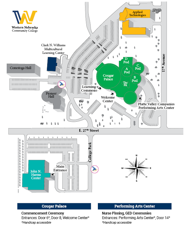 Scottsbluff Campus Map