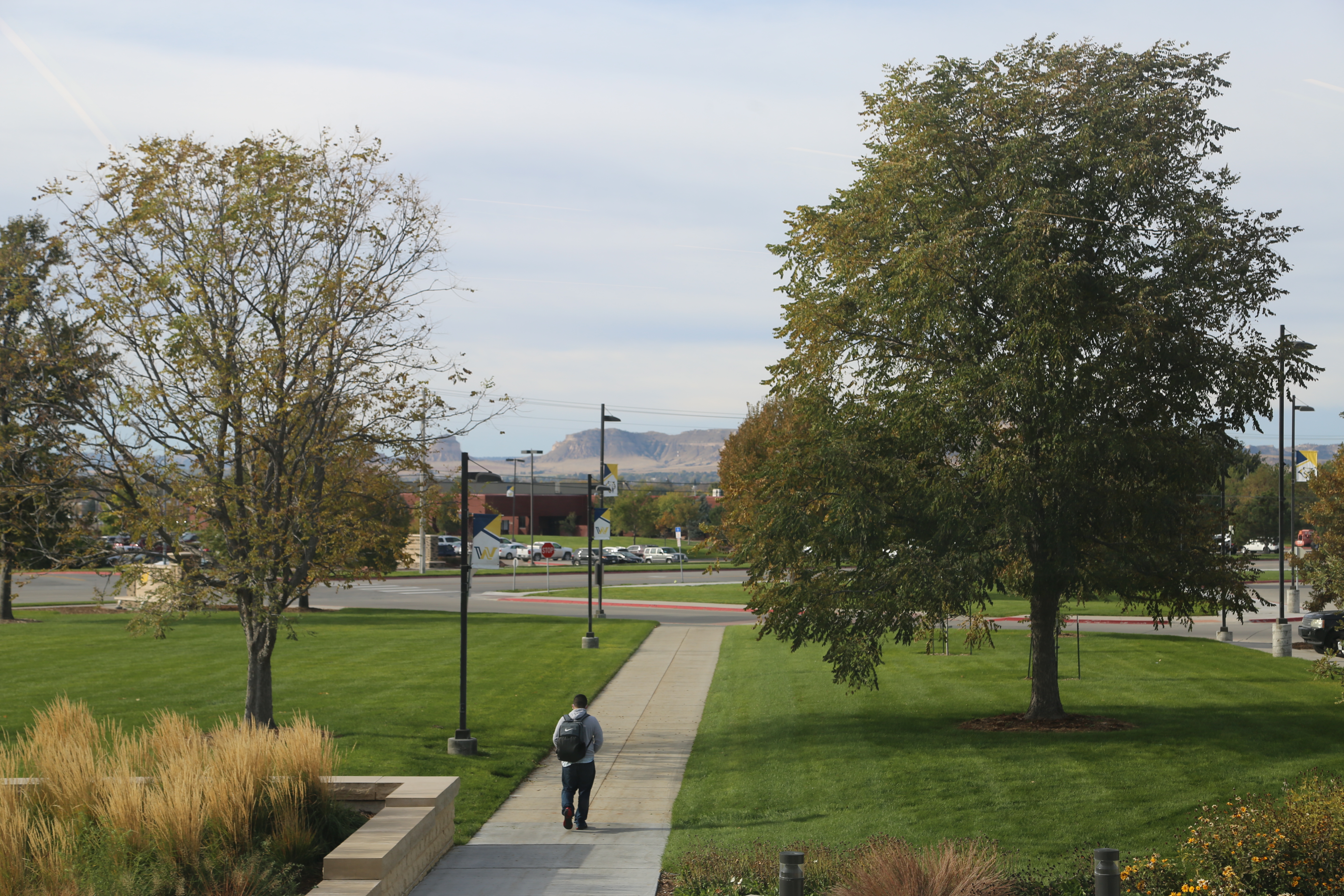 Monument from Learning Commons