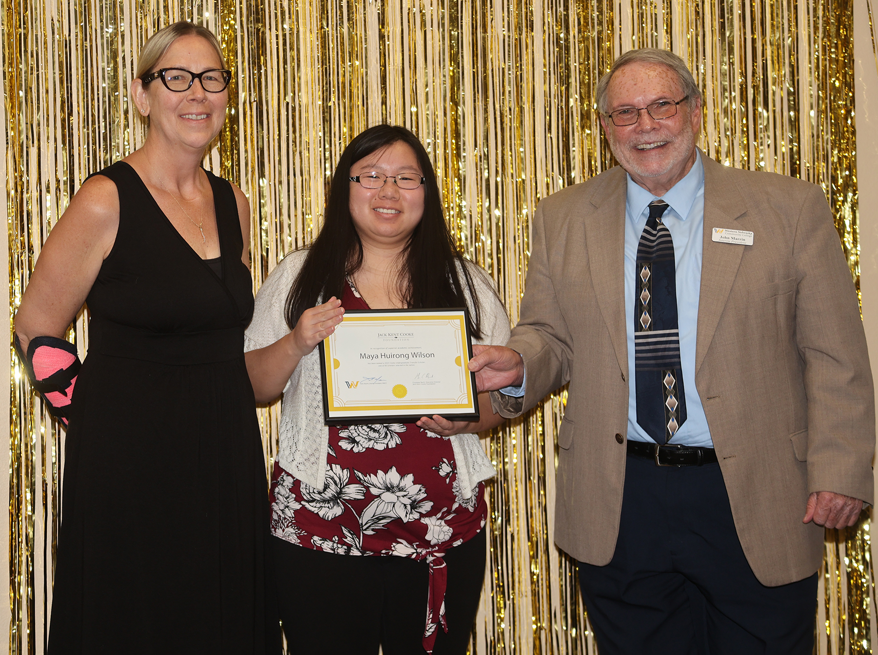 Maya Wilson Award Photo