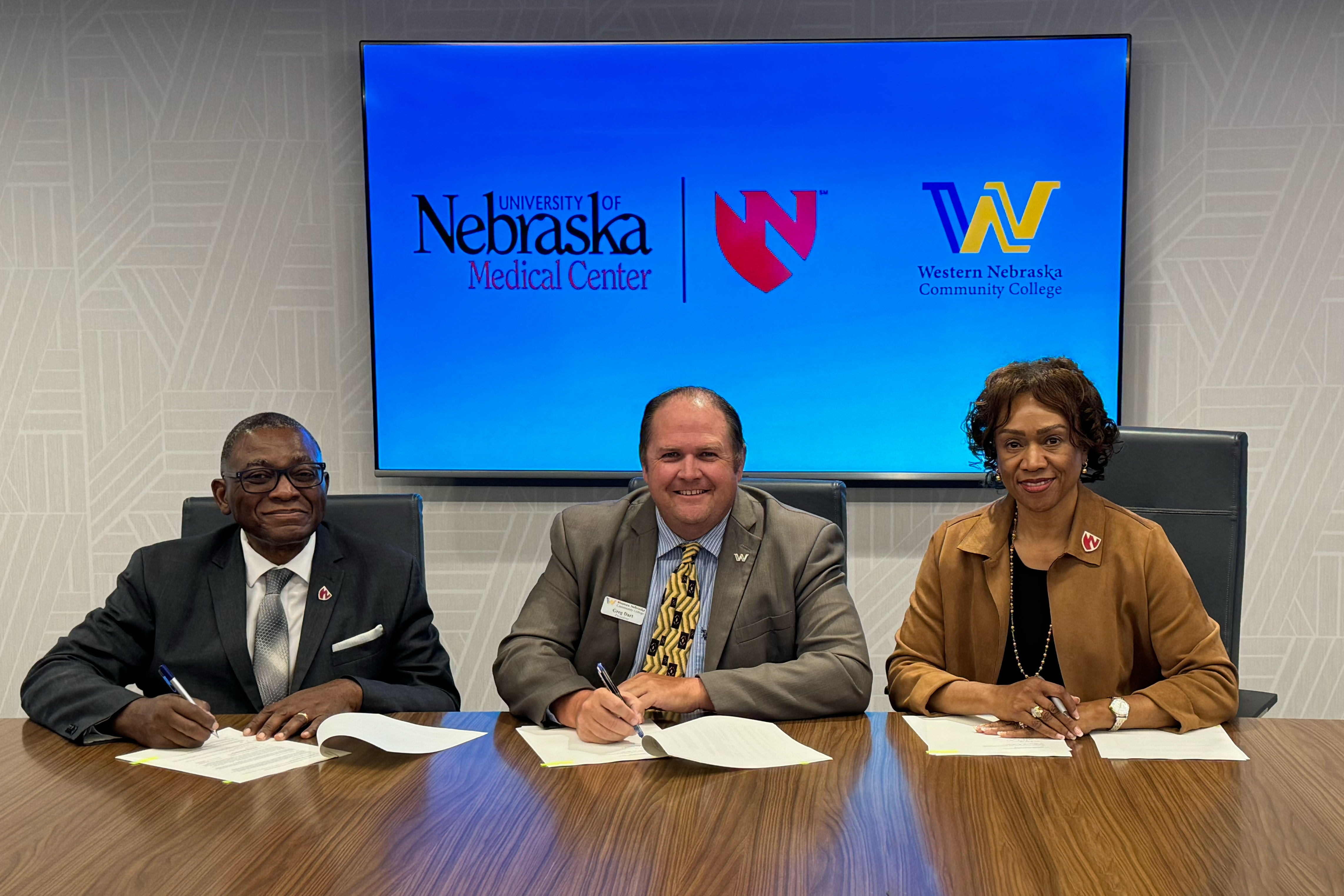 UNMC-WNCC Signing