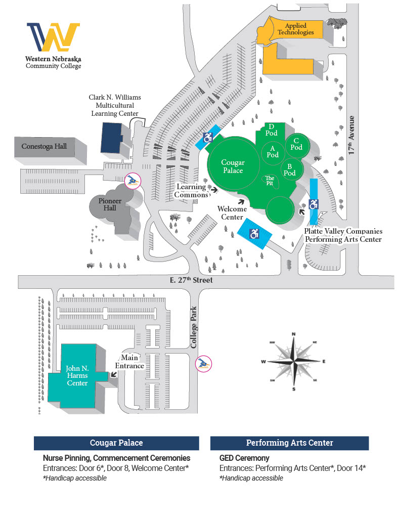 Scottsbluff Campus Map